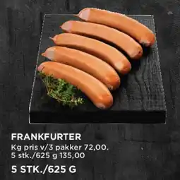 MENY Frankfurter tilbud