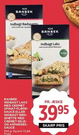 MENY Rahbek - Indbagt laks / Indbagt rødspætte tilbud