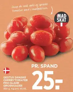MENY Gestus danske cherrytomater fra Glade Grønsager tilbud