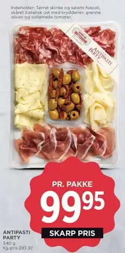 MENY Antipasti Party tilbud
