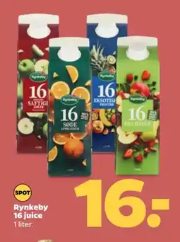 Netto RYNKEBY 16 Juice tilbud