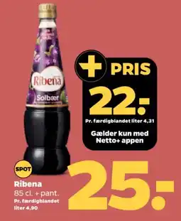 Netto Ribena tilbud