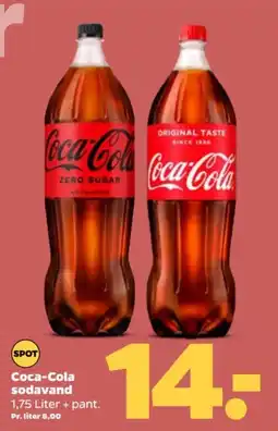 Netto COCA-COLA Sodavand tilbud