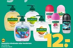 Netto Palmolive håndsæbe eller deodorant tilbud