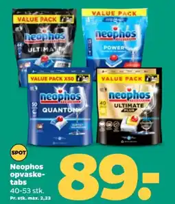 Netto Neophos opvasopvaske-tabs tilbud
