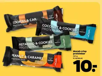 Netto Murph crisp proteinbar tilbud