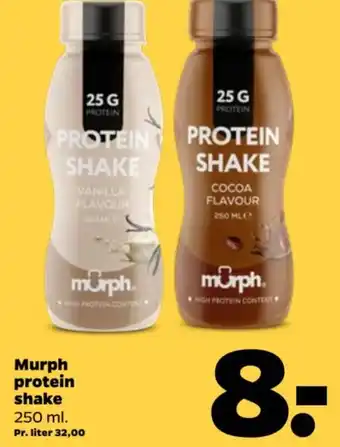 Netto Murph protein shake tilbud