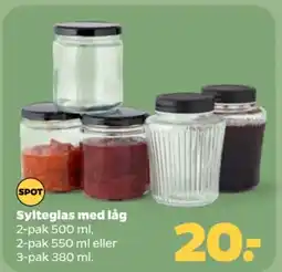 Netto Sylteglas med låg tilbud