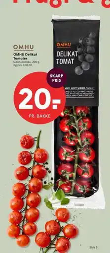 SPAR OMHU Delikat Tomater tilbud