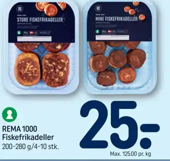 REMA 1000 REMA 1000 Fiskefrikadeller tilbud