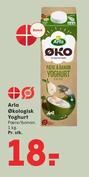 SPAR Arla Økologisk Yoghurt tilbud