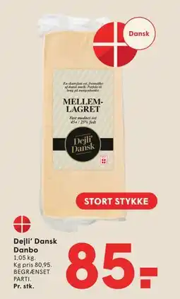 SPAR Dejli’ Dansk Danbo tilbud