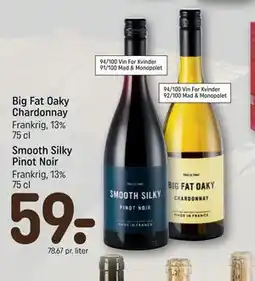 REMA 1000 Smooth Silky Pinot Noir tilbud