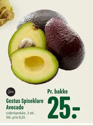 Min Købmand Gestus Spiseklare Avocado tilbud