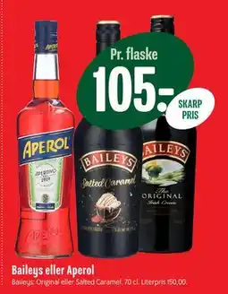 Min Købmand Baileys eller Aperol tilbud