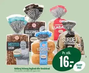 Min Købmand Kohberg Velsmag Rugbrød eller Hvedebrød tilbud