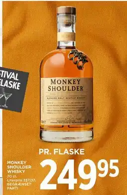 MENY MONKEY SHOULDER WHISKY tilbud
