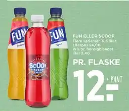 MENY FUN ELLER SCOOP tilbud