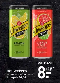MENY SCHWEPPES tilbud