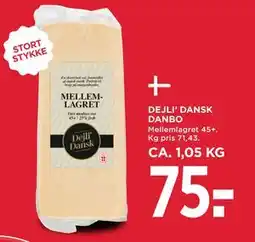MENY DEJLI’ DANSK DANBO tilbud