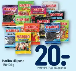 REMA 1000 Haribo slikpose tilbud