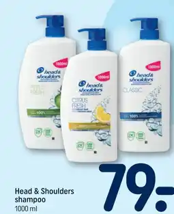 REMA 1000 Head & Shoulders shampoo tilbud