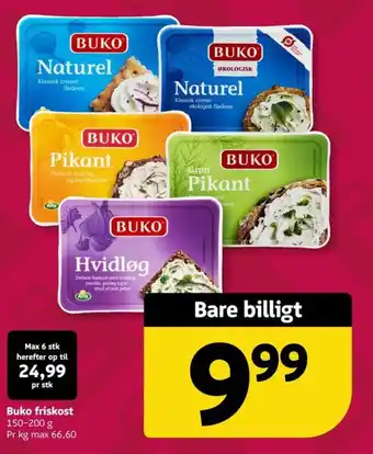 Løvbjerg Buko friskost tilbud