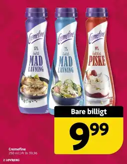 Løvbjerg Cremefine tilbud