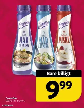 Løvbjerg Cremefine tilbud