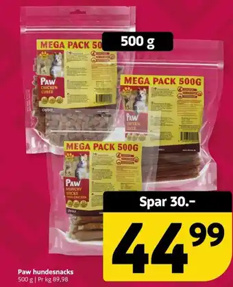 Løvbjerg Paw hundesnacks tilbud