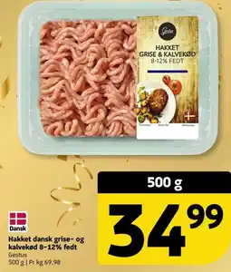 Løvbjerg Hakket dansk grise- og kalvekød 8-12% fedt tilbud