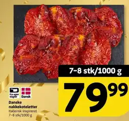 Løvbjerg Danske nakkekoteletter tilbud