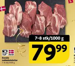Løvbjerg Danske nakkekoteletter tilbud