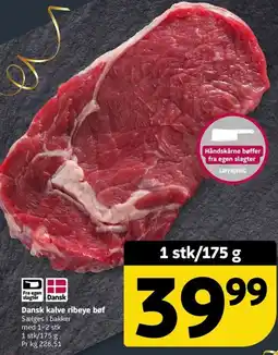 Løvbjerg Dansk kalve ribeye bøf tilbud