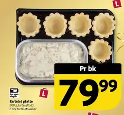 Løvbjerg Tartelet platte tilbud