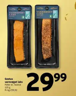 Løvbjerg Gestus varmrøget laks tilbud
