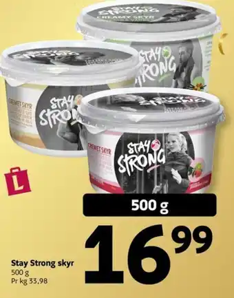 Løvbjerg Stay Strong skyr tilbud