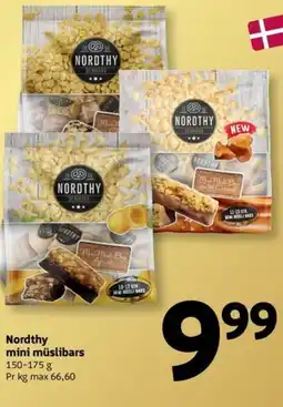 Løvbjerg Nordthy mini müslibars tilbud