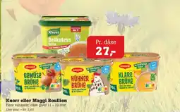 Poetzsch Padborg Knorr eller Maggi Bouillon tilbud