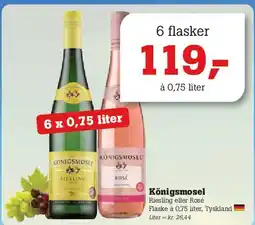 Poetzsch Padborg Königsmosel (6 flasker) tilbud