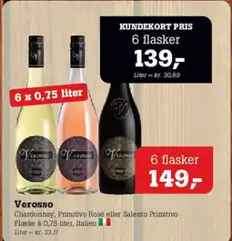 Poetzsch Padborg Verosso - 6 flasker tilbud