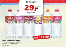 Poetzsch Padborg Hella vand med smag (6 flasker) tilbud