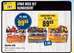 Otto Duborg Haribo slik (dåse) tilbud
