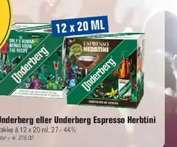 Otto Duborg Underberg eller Underberg Espresso tilbud