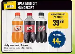 Otto Duborg Jolly soda vand i flasker tilbud