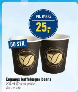 Otto Duborg Engangs kaffebæger tilbud