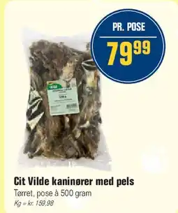 Otto Duborg Cit Vilde kaniner med pels tilbud