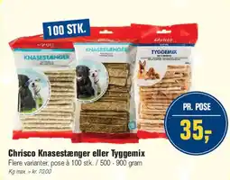 Otto Duborg Chrisco Knaesestænger / TyggeMix tilbud