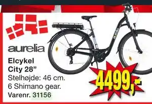 Harald Nyborg Elcykel City 28” tilbud