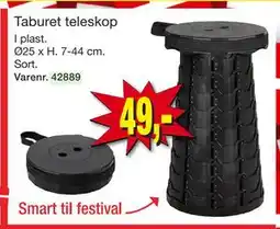 Harald Nyborg Taburet teleskop tilbud